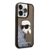 Karl Lagerfeld KLHCP14XLNKHCK iPhone 14 Pro Max 6,7 czarny/black hardcase Glitter Karl Head
